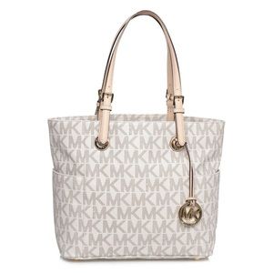 Michael Kors Vanilla Monogram Tote